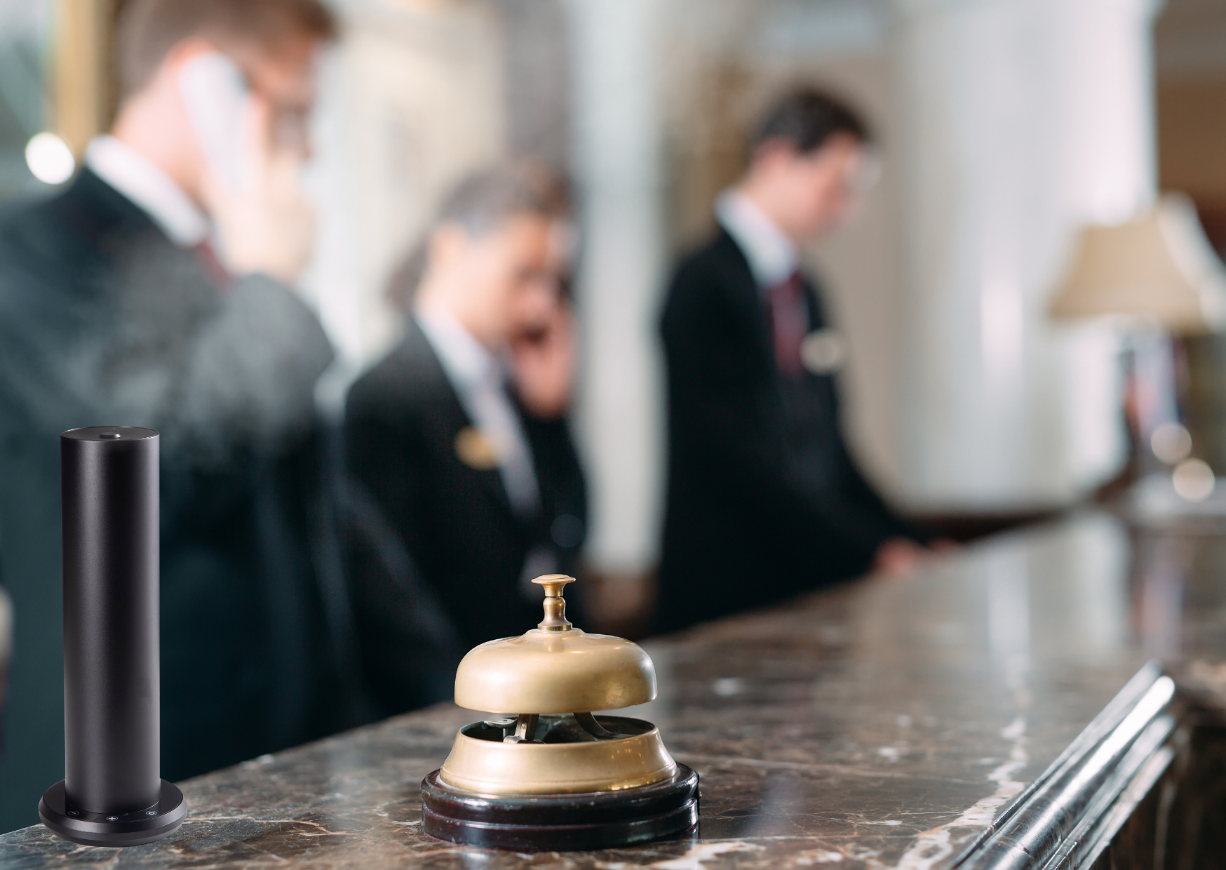 położenie dyfuzora zapachowego w hotelu