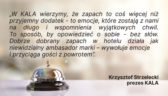 zapach w hotelu - niewidzialny ambasador marki