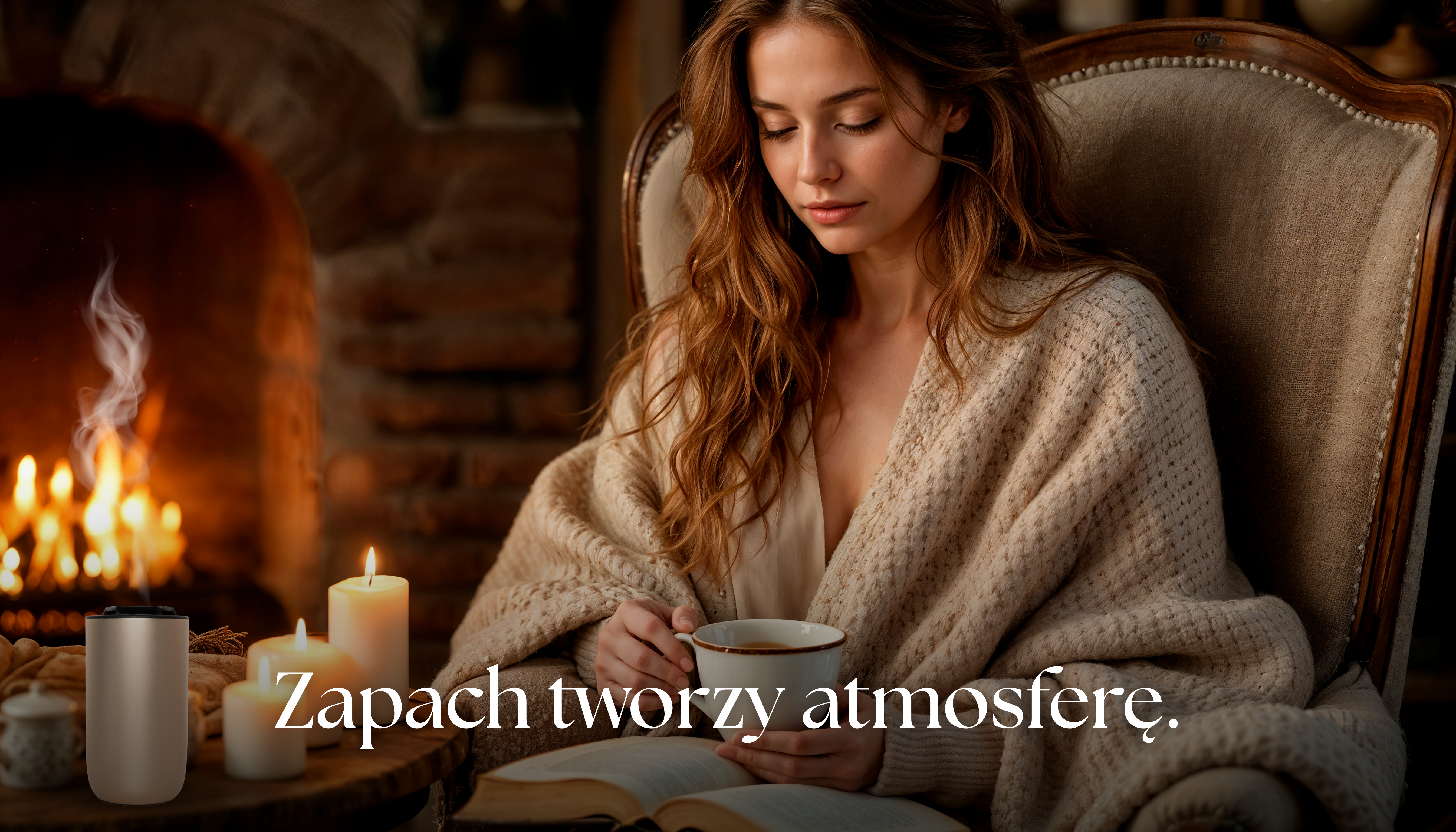 dyfuzor zapachowy we wnętrzu - zapach tworzy atmosferę