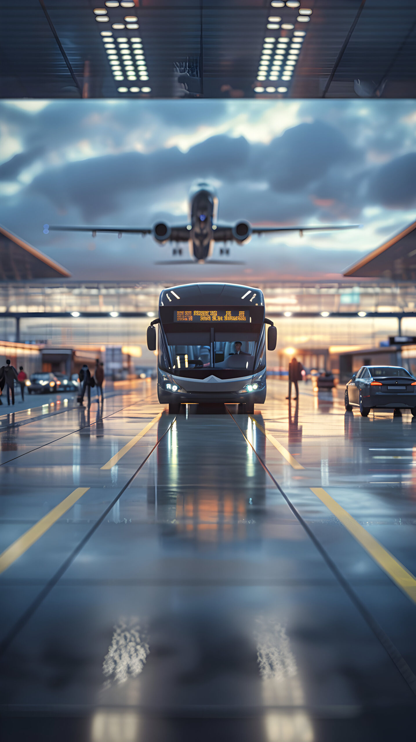 Lotniska i transport