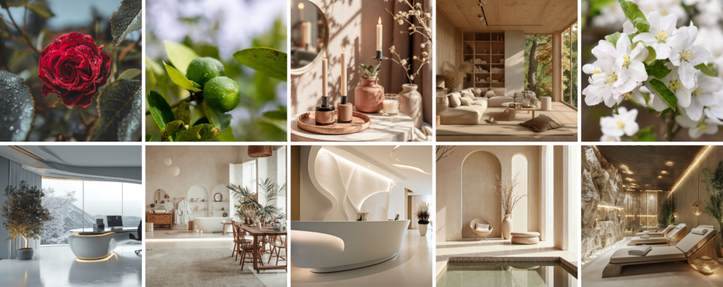Moodboard zapachu Elegant Home