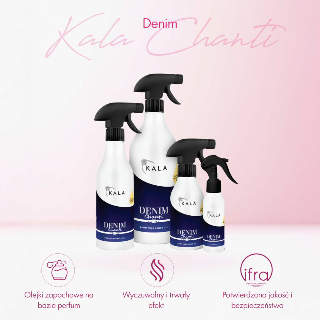 DENIM Olejek zapachowy w sprayu KALA Chanti