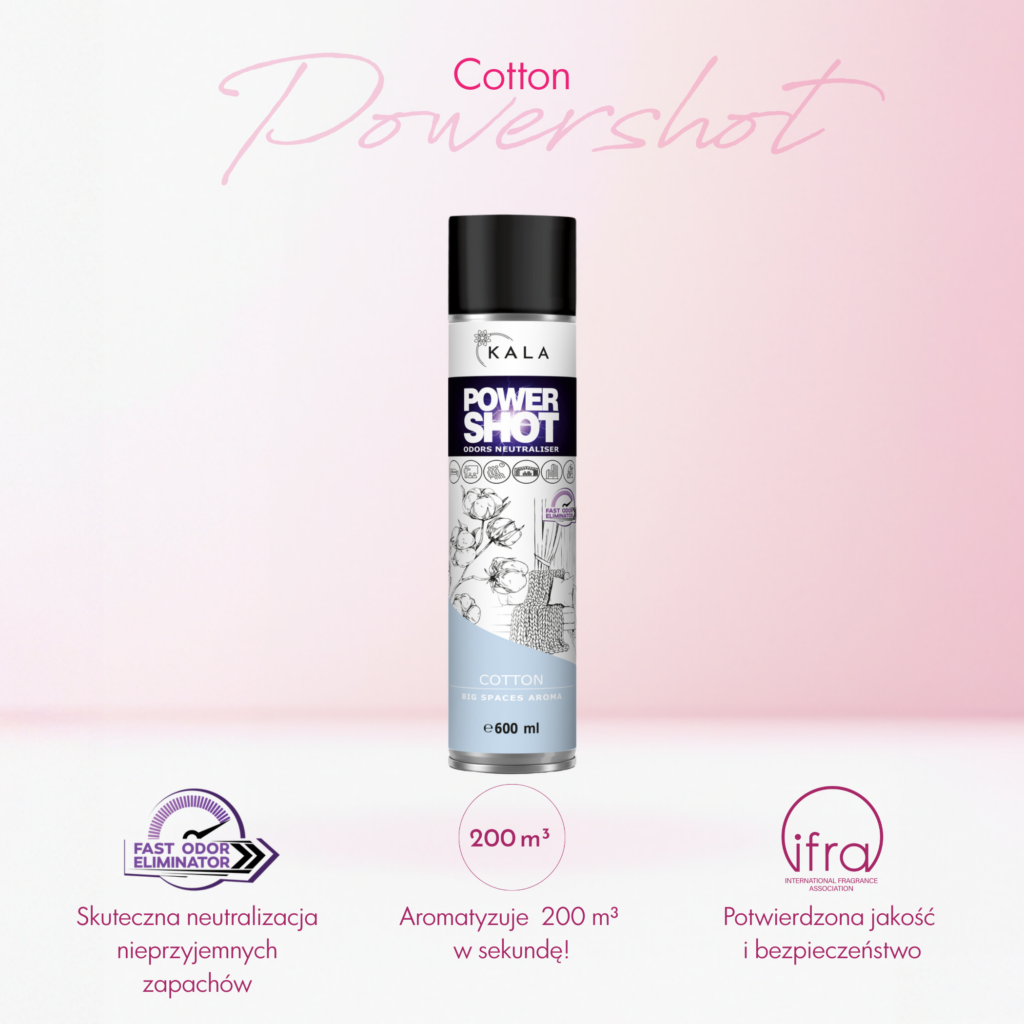 COTTON Neutralizator Zapachu POWER SHOT