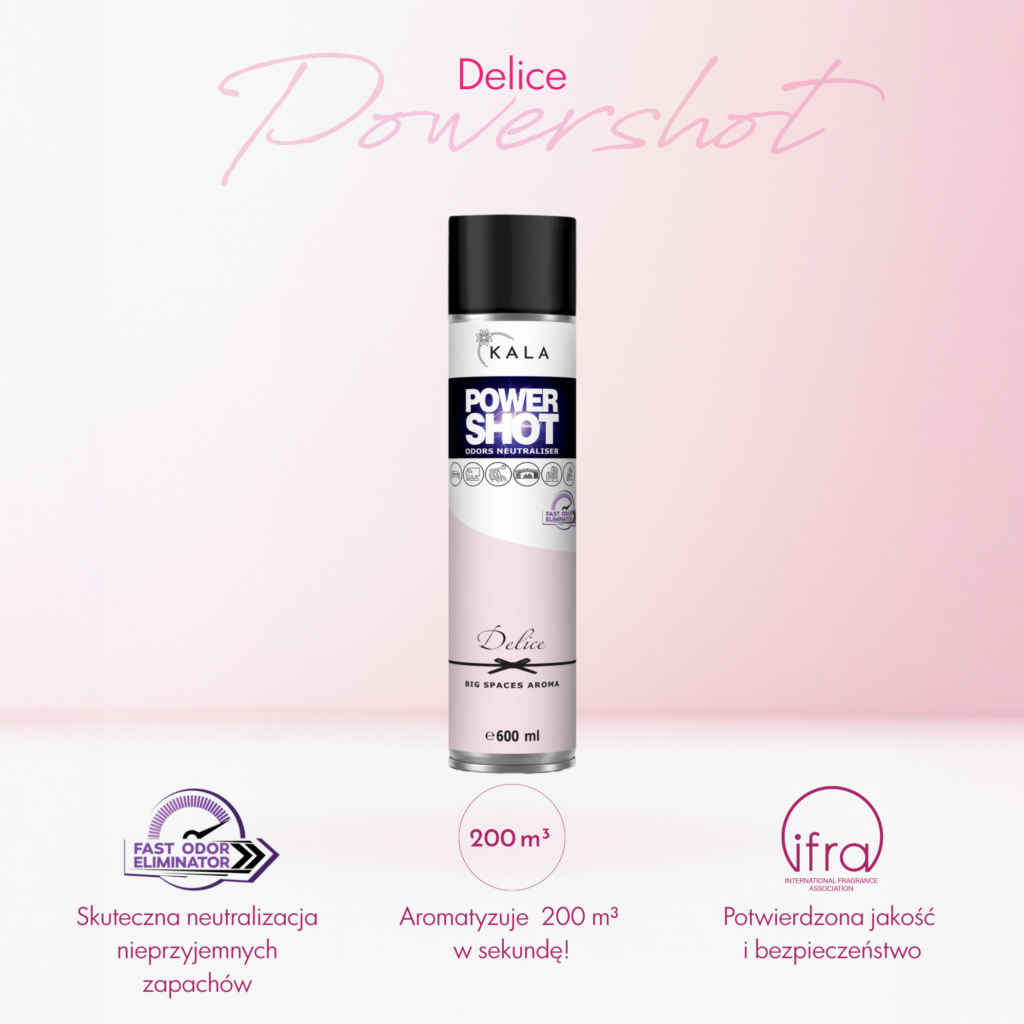 DELICE Neutralizator Zapachu POWER SHOT