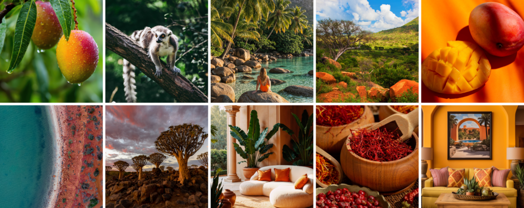 moodboard Madagaskar Mango