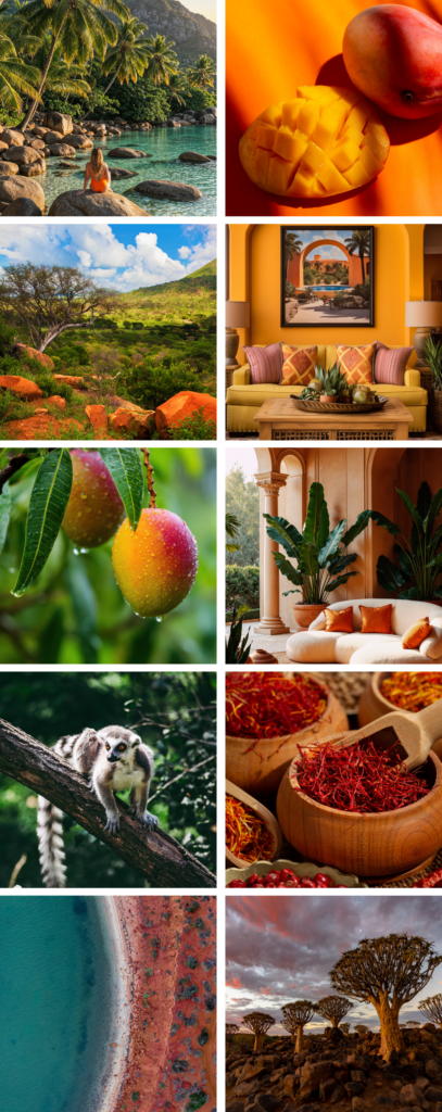 moodboard Madagaskar Mango